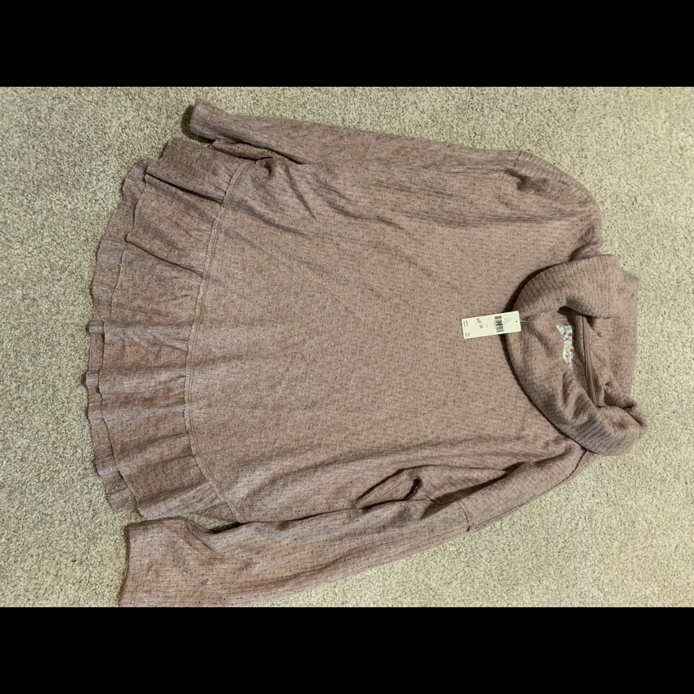 Brand new cowl neck sweater.